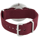 Daniel Wellington Classic Roselyn White Dial Red NATO Strap Watch For Women - DW00100268