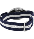 Daniel Wellington Classic Glasgow White Dial Two Tone NATO Strap Unisex Watch - DW00100047