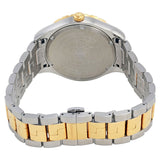 Versace Hellenyium GMT Silver Dial Two Tone Steel Strap Watch for Men - V11030015