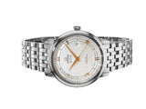 Omega De Ville Prestige Co Axial Silver Dial Silver Steel Strap Watch for Men - 424.10.40.20.02.004