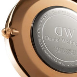 Daniel Wellington Classic South Hampton White Dial Two Tone Nylon Strap Watch For Women - DW00100034