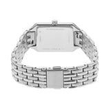 Fossil Raquel Three Hand Date White Dial Silver Steel Strap Watch for Women - ES5221