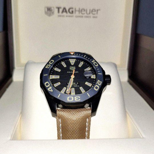 Tag Heuer Aquaracer Black Dial Watch for Men - WAY208C.FC6383