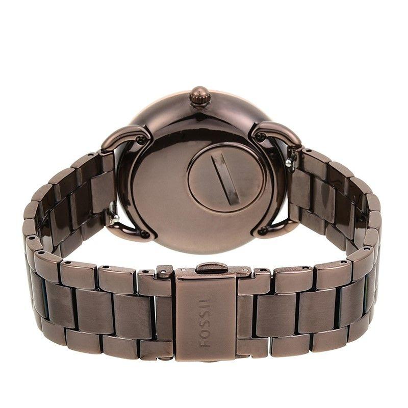 Fossil Tailor Analog Brown Dial Brown Steel Strap Watch for Women - ES4258