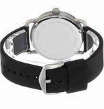 Fossil The Commuter Black Dial Black Leather Strap Watch for Men - FS5406