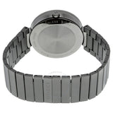 Gucci G Interlocking Quartz Grey Dial Grey Steel Strap Watch For Men - YA133210