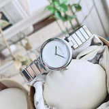 Gucci Diamantissima Quartz White Dial Silver Steel Strap Watch For Women - YA141402