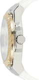 Guess Zena Analog White Dial White Rubber Strap Watch For Women - W1094L1