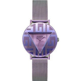 Guess Iconic Quartz Multicolor Dial Multicolor Mesh Bracelet Watch For Women - GW0479L1