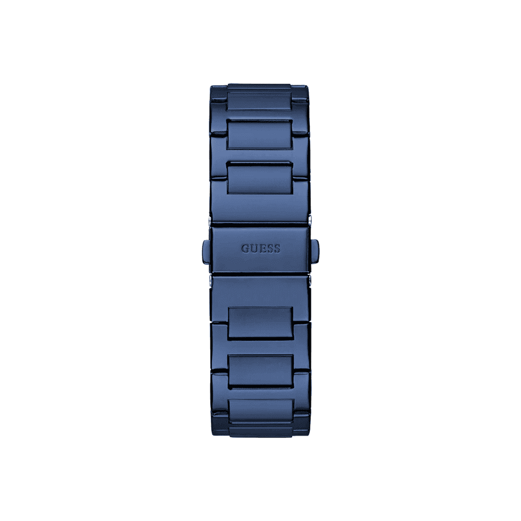 Guess Dress Multifunction Blue Dial Blue Steel Strap Watch for Men - GW0631G3