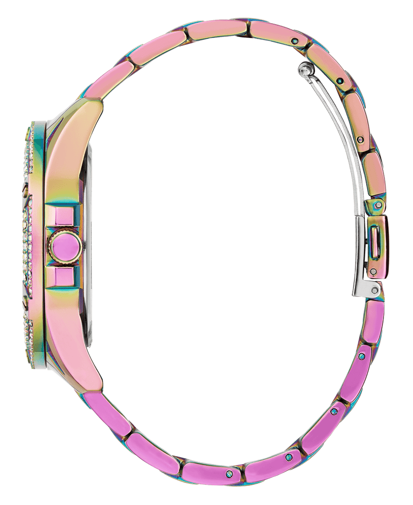 Guess Queen Multicolor Dial Multicolor Steel Strap Watch For Women - GW0464L4