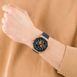 Guess Momentum Chronograph Blue Dial Blue Rubber Strap Watch for Men - GW0263G2