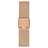 Guess Fame Diamonds Rose Gold Dial Rose Gold Mesh Bracelet Watch for Women - GW0508L3