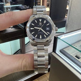 Tag Heuer Aquaracer Black Dial Watch for Men - WAY2110.BA0928