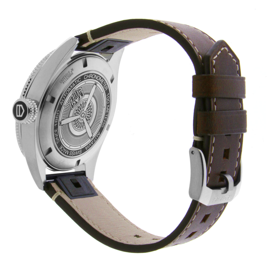 Tag Heuer Autavia Automatic Grey Dial Watch for Men - WBE5114.FC8266