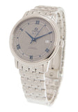 Omega De Ville Prestige Co-Axial Grey Dial Silver Steel Strap Watch for Men - 424.10.40.20.06.002