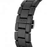Hugo Boss Ocean Edition Navy Blue Dial Black Steel Strap Watch for Men - 1513743