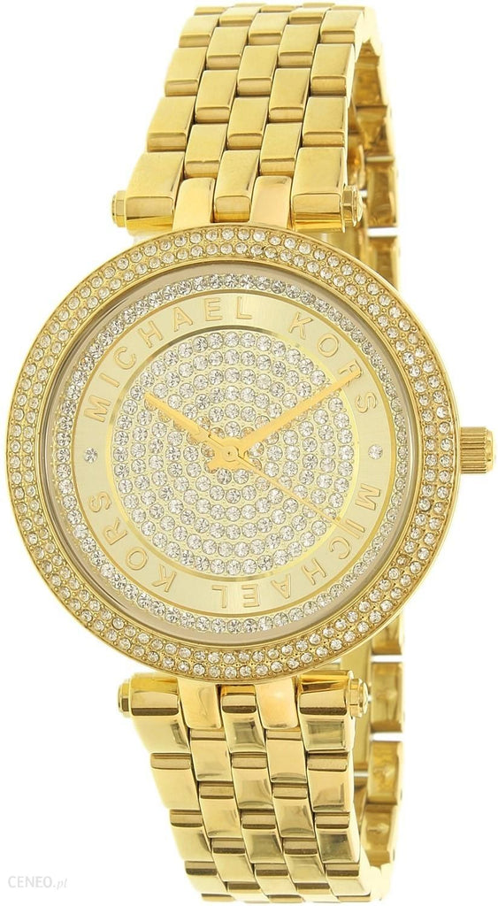 Michael Kors Darci Gold Dial Gold Steel Strap Watch for Women - MK3445