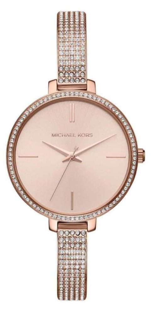 Michael Kors Jaryn Quartz Rose Gold Dial Rose Gold Steel  display picture 1