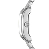Tory Burch Eleanor White Dial Silver Steel Strap Watch for Women - TBW1069