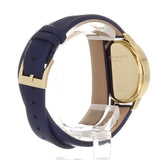 Tory Burch Collins Quartz Blue Dial Blue Leather Strap Watch for Women - TBW1303