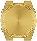 Tissot PRX Digital Quartz Gold Dial Gold Steel Strap Watch for Men - T137.463.33.020.00