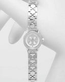 Tory Burch Reva Silver Dial Silver Steel Strap Watch for Women - TBW4044