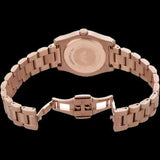 Emporio Armani Federica Analog Green Dial Rose Gold Steel Strap Watch for Women - AR11639