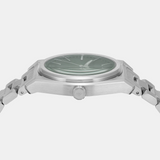 Emporio Armani Frederico Analog Green Dial Silver Steel Strap Watch for Men - AR11621