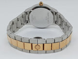Tory Burch Collins White Dial Two Tone Steel Strap Watch for Women - TBW1305