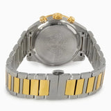 Versace Greca Dome Chronograph Green Dial Two Tone Steel Strap Watch for Men - VE6K00423