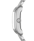 Tory Burch Robinson White Dial Silver Steel Strap Watch for Women - TBW1510