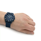 Hugo Boss Admiral Chronograph Blue Dial Blue Nylon Strap Watch for Men - 1513919