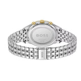 Hugo Boss Avery Chronograph Green Dial Silver Steel Strap Watch for Men - 1514159