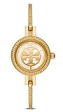 Tory Burch Riva Gold Dial Gold Steel Strap Watch for Women - TBW4029