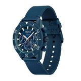 Hugo Boss Admiral Chronograph Blue Dial Blue Nylon Strap Watch for Men - 1513919
