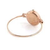 Tory Burch Riva Rose Gold Dial Rose Gold Steel Strap Watch for Women - TBW4037