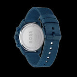 Hugo Boss Admiral Chronograph Blue Dial Blue Nylon Strap Watch for Men - 1513919