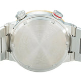 Versace Greca Logo Diver Quartz Green Dial Two Tone Steel Strap Watch for Men - VE8G00524