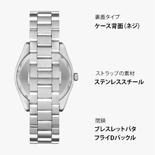 Emporio Armani Frederico Analog Green Dial Silver Steel Strap Watch for Men - AR11621