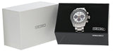 Seiko Prospex Speedtimer Solar Chronograph Silver Dial Silver Steel Strap Watch for Men - SSC911