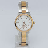 Tory Burch Collins White Dial Two Tone Steel Strap Watch for Women - TBW1306