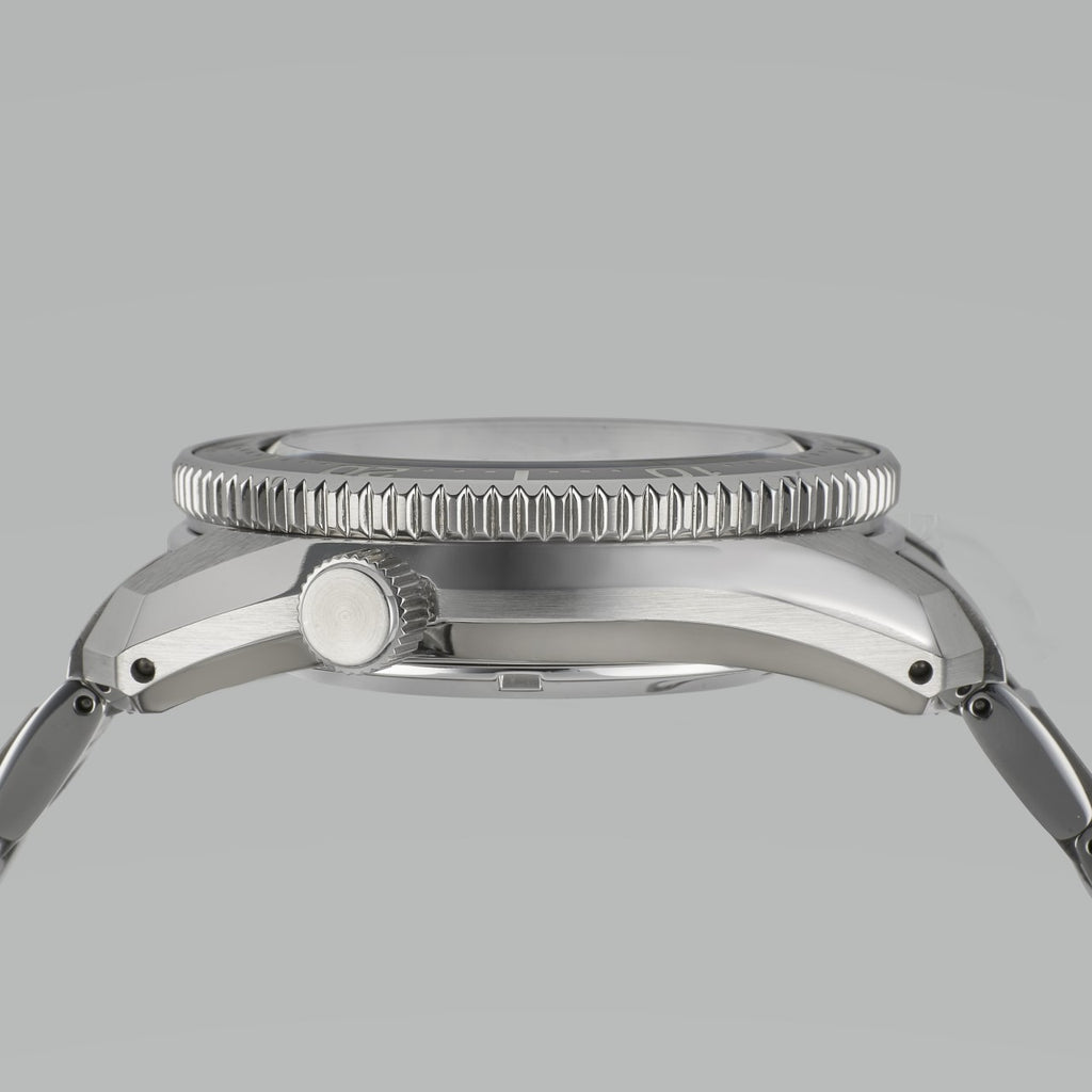 Seiko Prospex 140th Anniversary Limited Edition Automatic Scuba Divers Green Dial Silver Steel Strap Watch for Men - SPB207J1