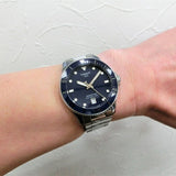 Tissot Seastar 1000 Blue Dial Silver Steel Strap Watch For Men - T120.410.11.041.00