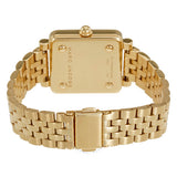 Marc Jacobs Vic Silver Dial Gold Steel Strap Watch for Women - MJ3462