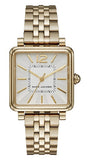 Marc Jacobs Vic Silver Dial Gold Steel Strap Watch for Women - MJ3462