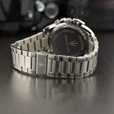 Maserati Traguardo Chronograph Green Dial Silver Steel Strap Watch For Men - R8873612060
