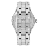 Maurice Lacroix Aikon Date Quartz Black Dial Silver Steel Strap Watch for Men - AI1108-SS002-330-1