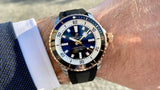 Breitling Superocean Automatic 42 Black Dial Black Rubber Strap Watch for Men - U17375211B1S1