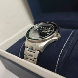 Maserati SFIDA Chronograph Black Dial Silver Steel Strap Watch For Men - R8853140005